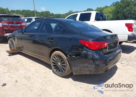 2015 Infiniti Q50 Premium/Sport z USA, uszkodzony, nr VIN JN1BV7AR2FM410593